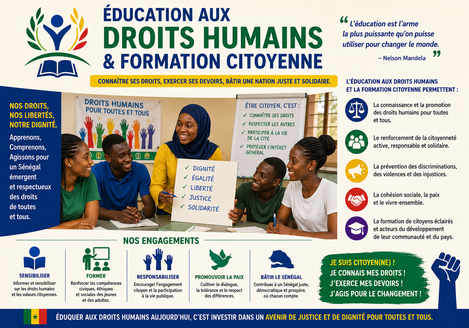 Formation aux droits humains